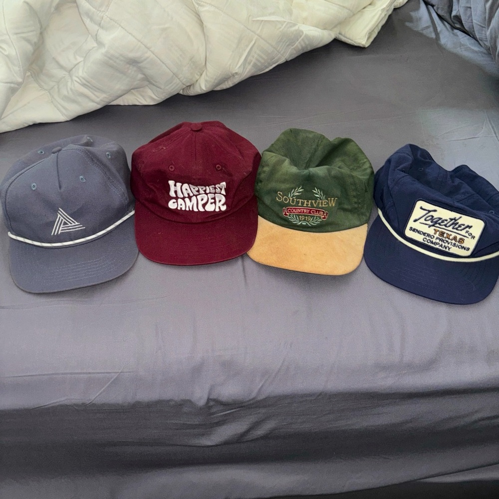 Happiest Camper Maroon hat